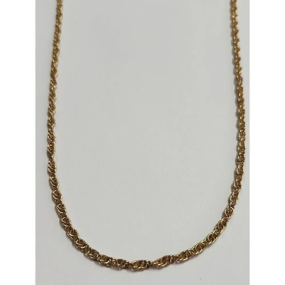 Gold Tone Chain Necklace - Women Jewelry